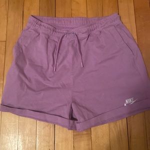 Nike purple shorts